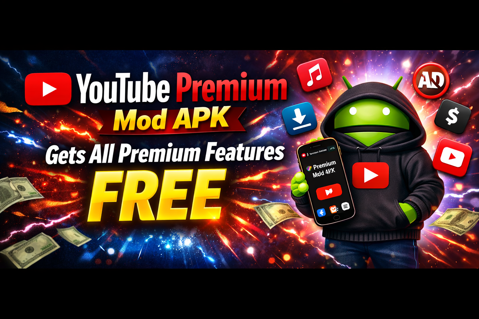 youtube premium mod apk