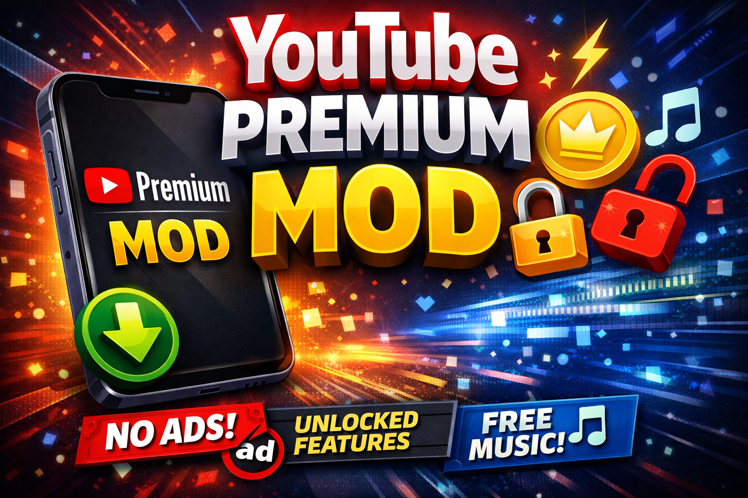 youtube premium mod apk